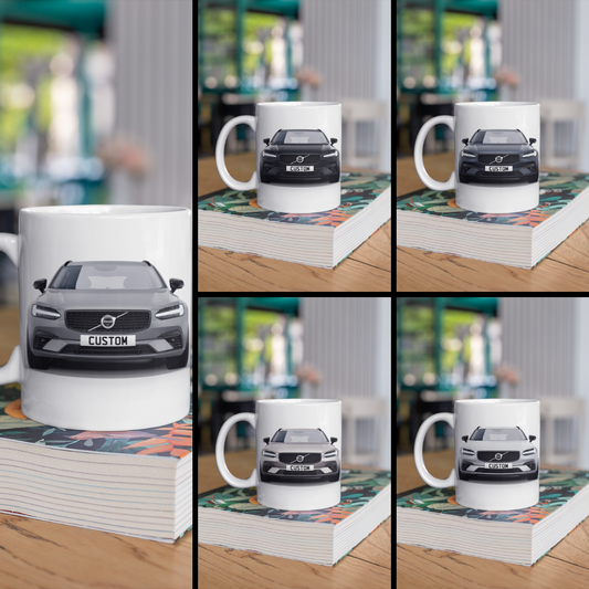 Personalised Volvo V90 Recharge Mug