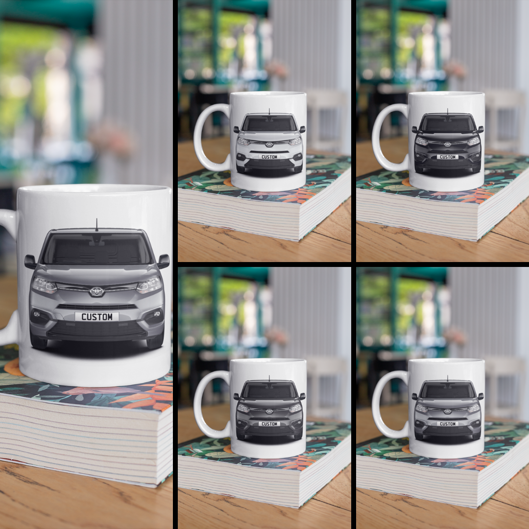 Personalised Toyota Proace City Design Mug