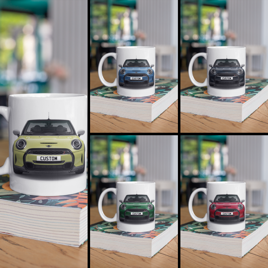 Personalised Mini Convertible Cooper S Exclusive Mug