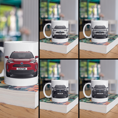 Personalised Toyota Yaris Cross Excel Mug