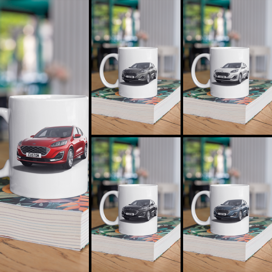 Personalised Ford Kuga Vignale Mug