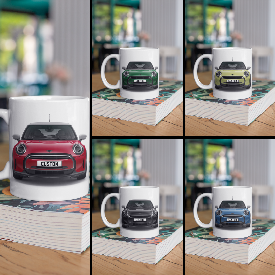 Personalised Mini 3 Door Hatch Cooper Exclusive Mug