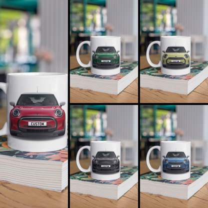 Personalised Mini 3 Door Hatch Cooper Exclusive Mug