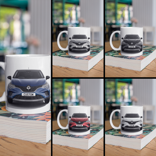 Personalised Renault Captur Evolution Mug