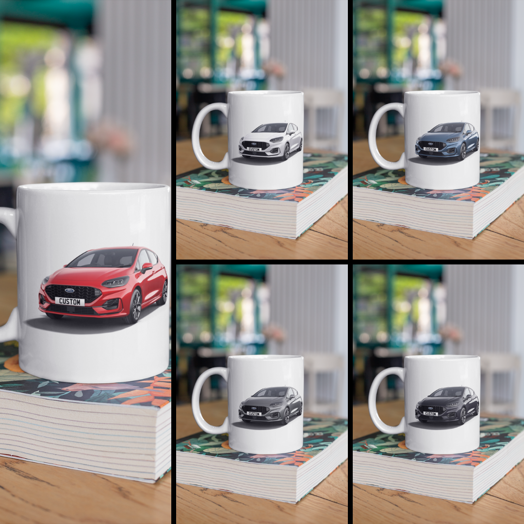 Personalised Ford Fiesta ST-Line Mug