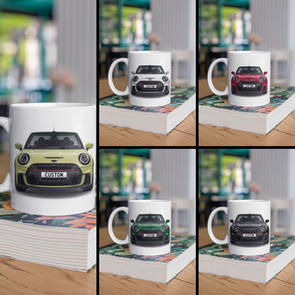 Personalised Mini Convertible John Cooper Works Mug