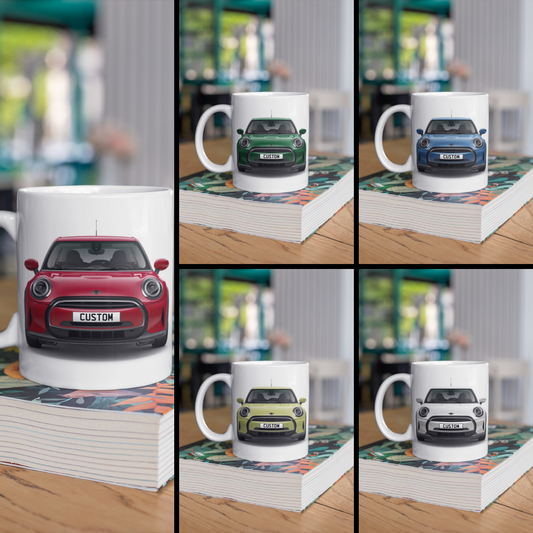 Personalised Mini 5 Door Hatch Cooper Classic Mug