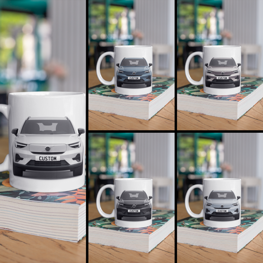 Personalised Volvo XC40 Recharge Core Mug