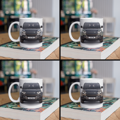 Personalised Land Rover Defender X Mug