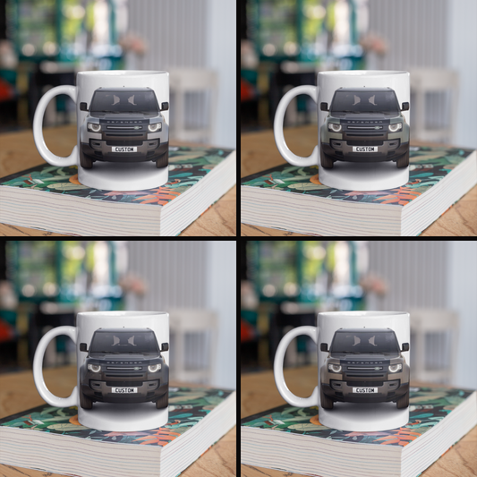 Personalised Land Rover Defender X Mug