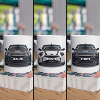 Personalised Mini Convertible Cooper Resolute Edition Mug