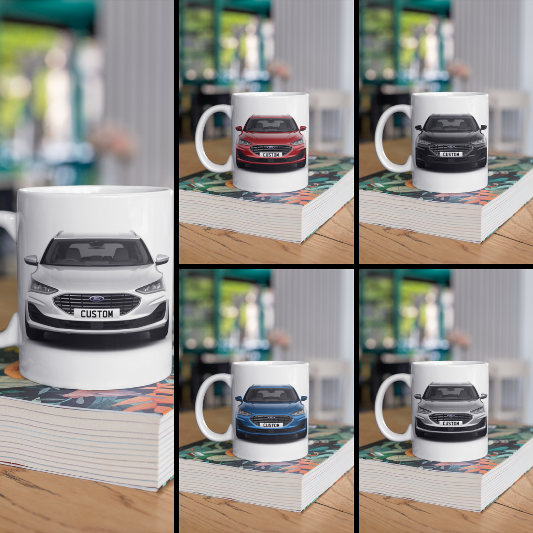 Personalised Ford Focus Titanium X Mug