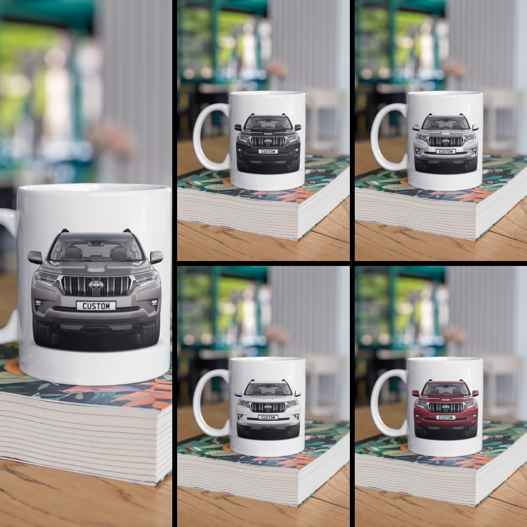 Personalised Toyota Land Cruiser Invincible Mug