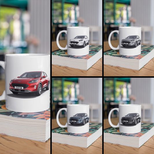 Personalised Ford Kuga Zetec Mug