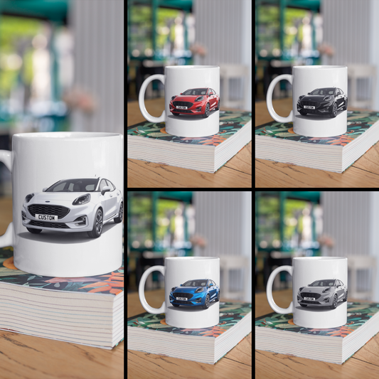 Personalised Ford Puma ST-Line 2.0 Mug