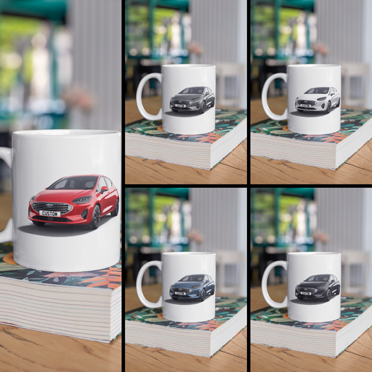 Personalised Ford Fiesta Titanium X Mug