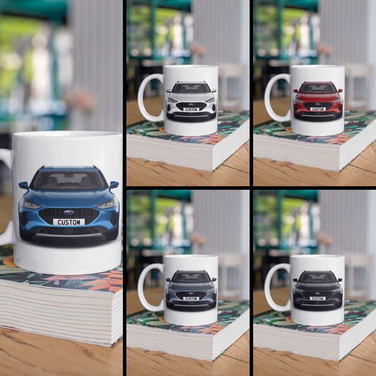 Personalised Ford Focus Active Mug