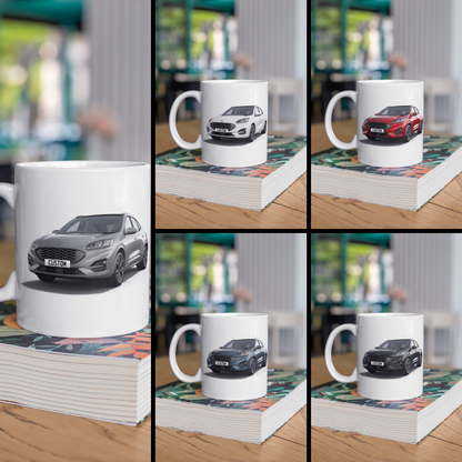 Personalised Ford Kuga ST Line X Mug