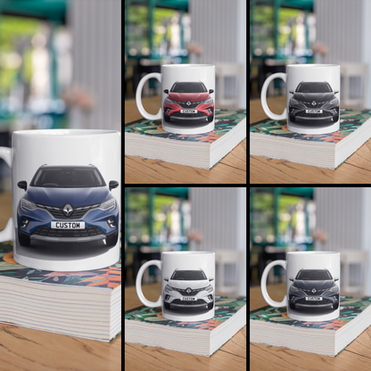 Personalised Renault Captur Techno Mug