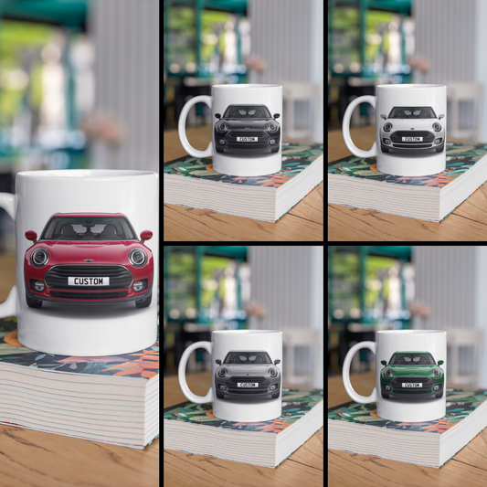 Personalised Mini Clubman Cooper Classic Mug