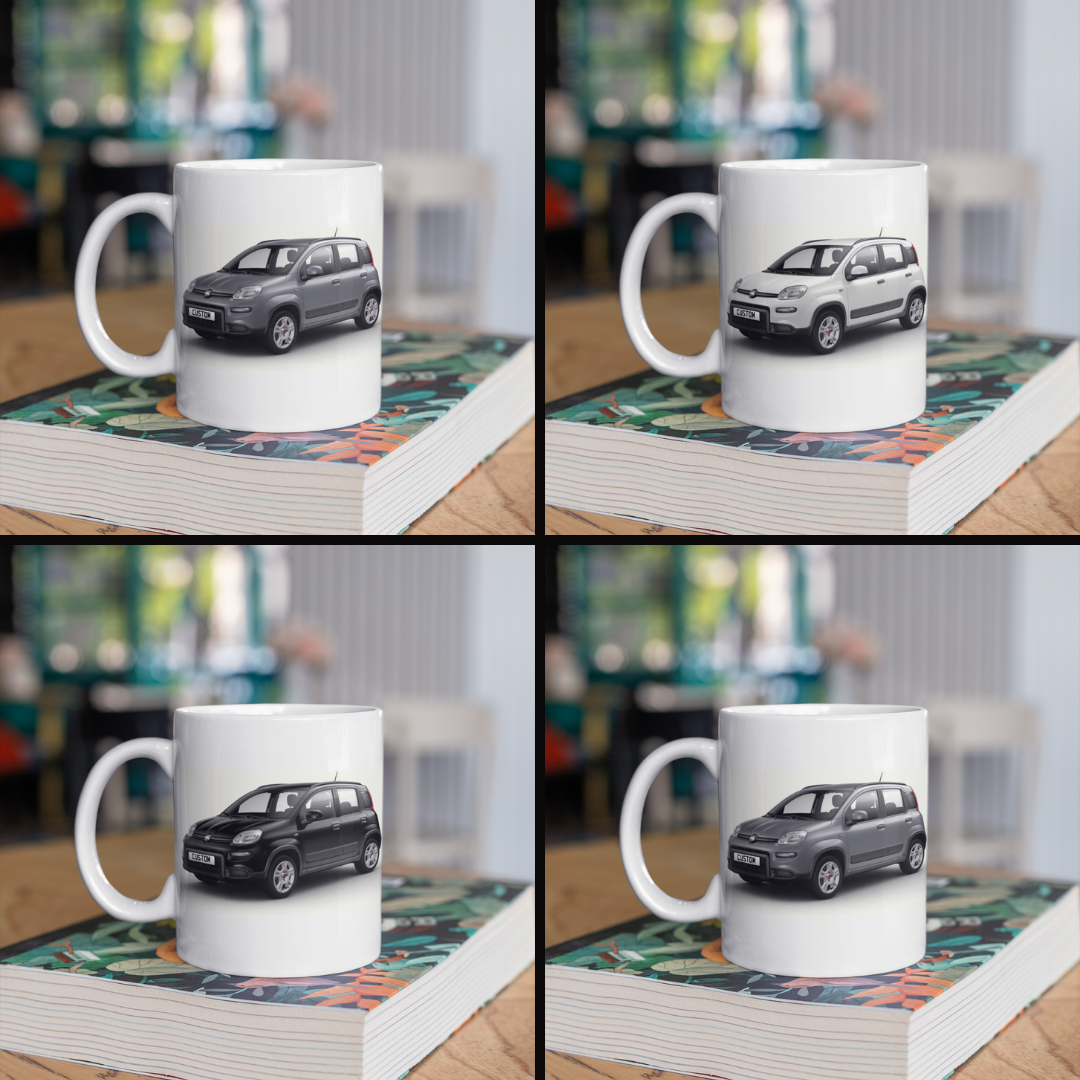 Personalised Fiat Panda Mug