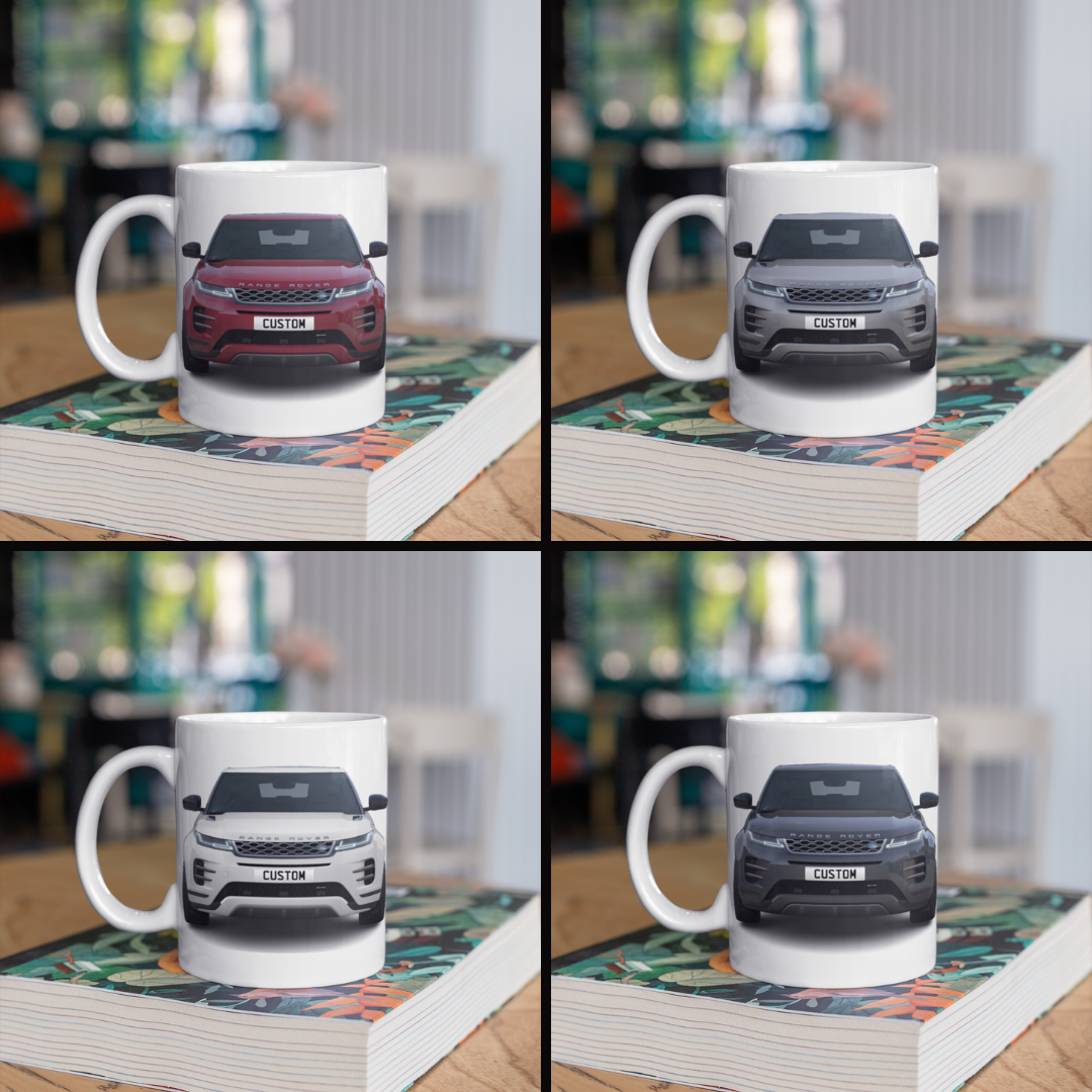 Personalised Land Rover Evoque Mug
