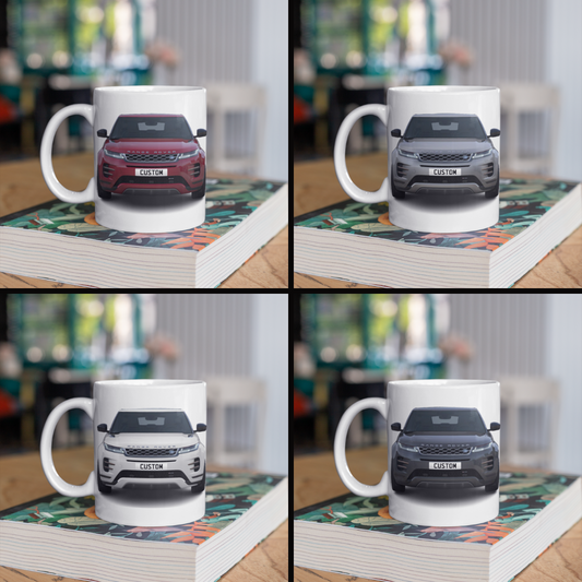 Personalised Land Rover Evoque Mug