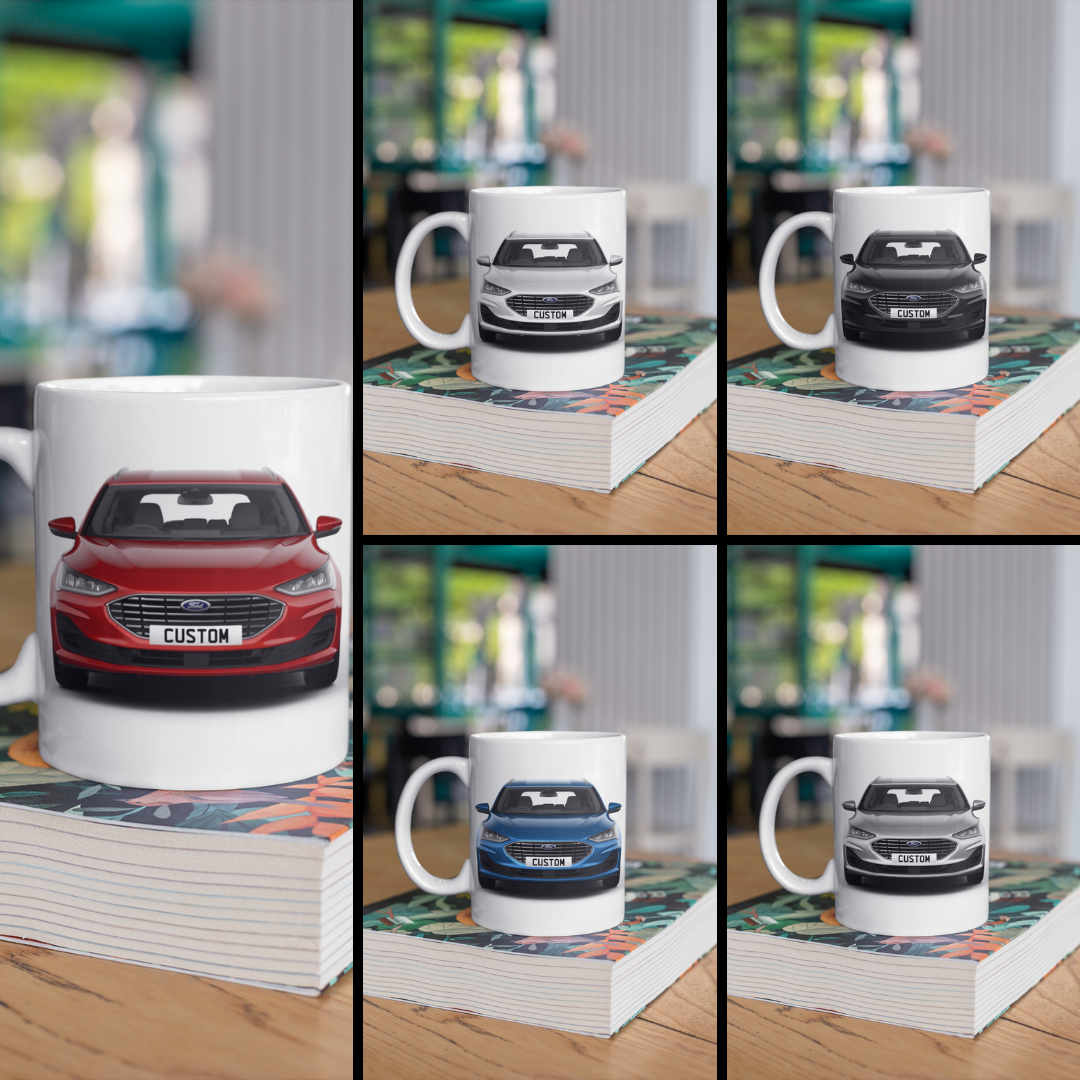 Personalised Ford Focus Titanium Mug