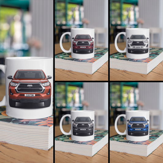 Personalised Toyota Hilux Icon Mug