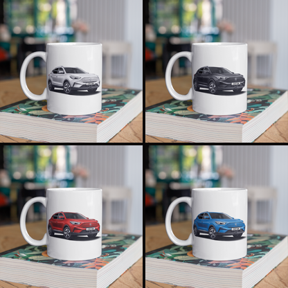 Personalised MG ZS EV Trophy Mug