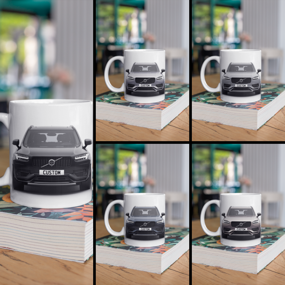 Personalised Volvo XC90 Recharge Plus Mug