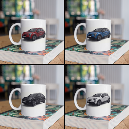 Personalised Fiat 500X Mug