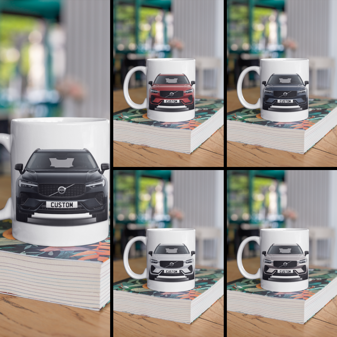 Personalised Volvo XC60 Recharge Plus Mug