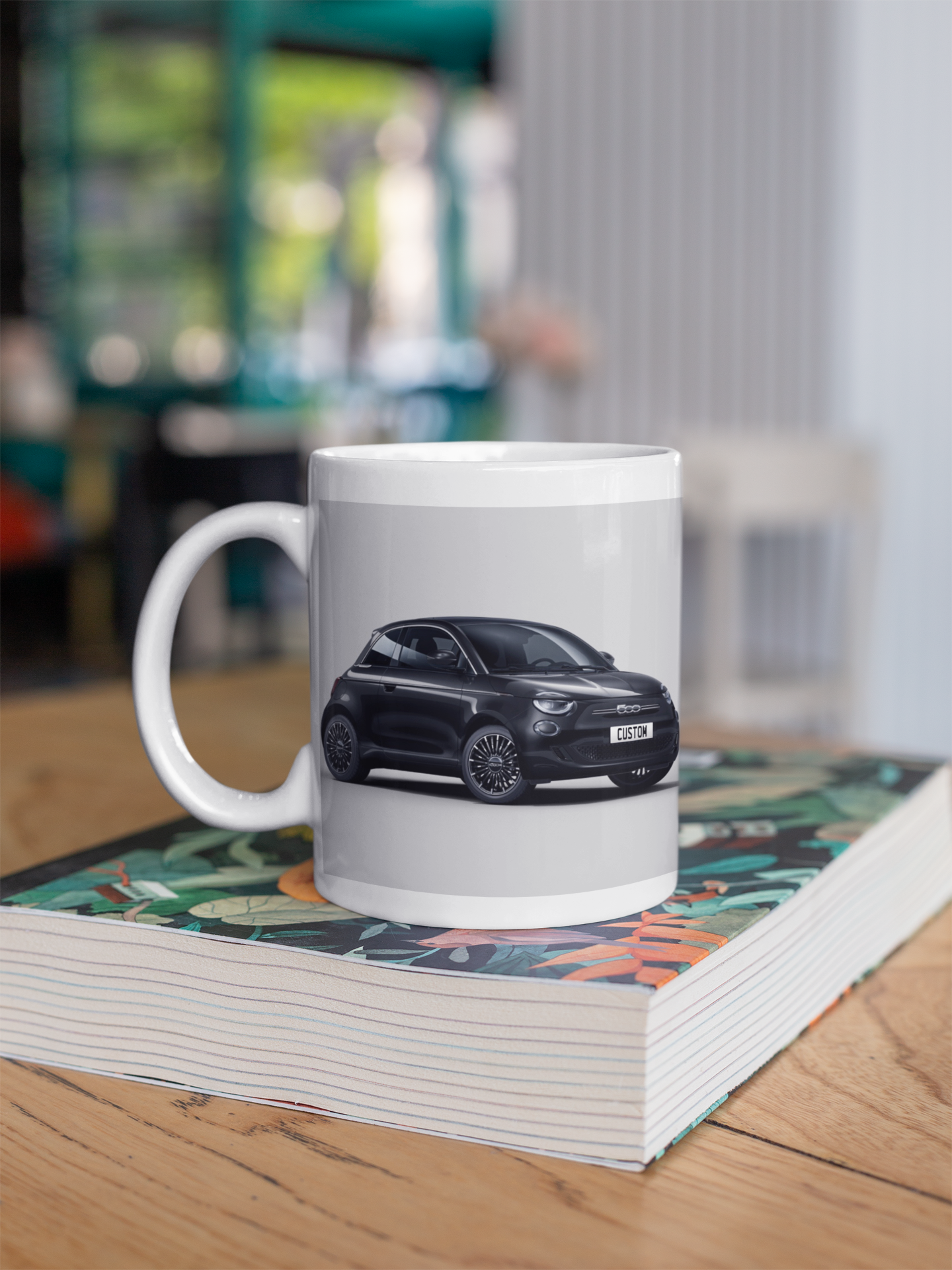 Personalised Fiat 500 La Prima Mug