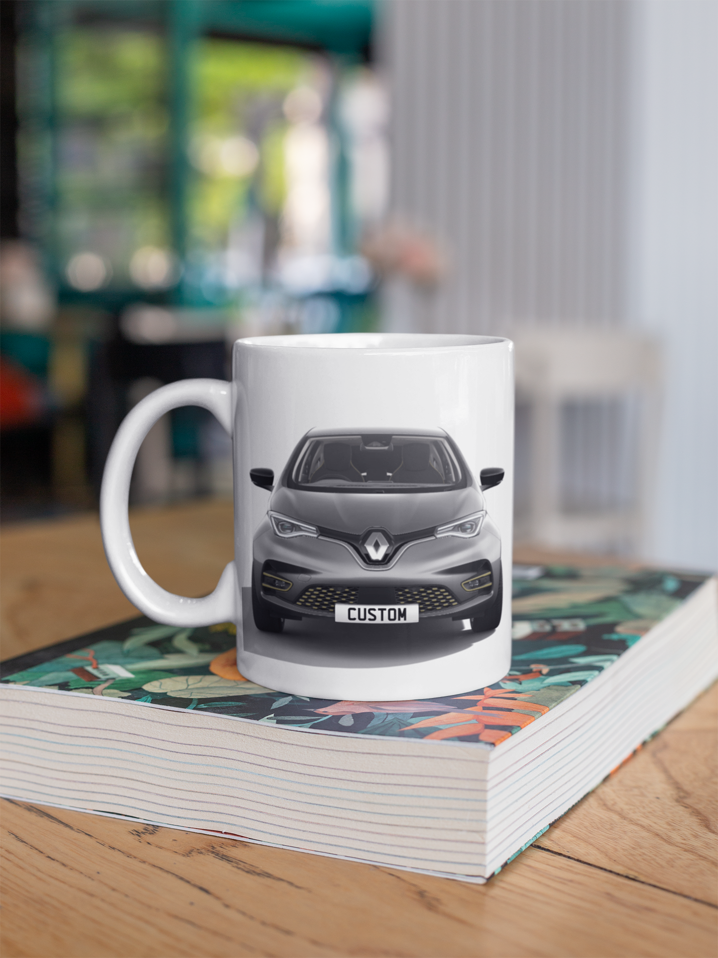 Personalised Renault Zoe E-Tech Techno Mug